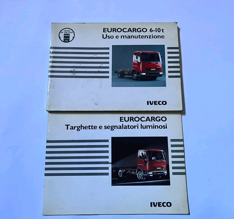 Manuali Uso e Manutenzione Iveco Eurocargo 6-10 T Stock Italiano - Immagine 1 di 1