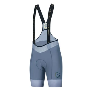 Culotte con tirantes de ciclismo CESANTI para hombre color gris almohadilla de gel profesional ropa de bicicleta - Imagen 1 de 9