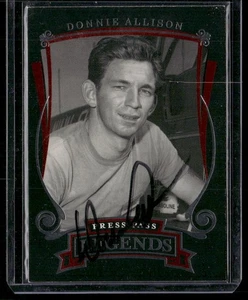 Signed 2006 Press Pass Legends #20 Donnie Allison - IP Auto - Picture 1 of 2