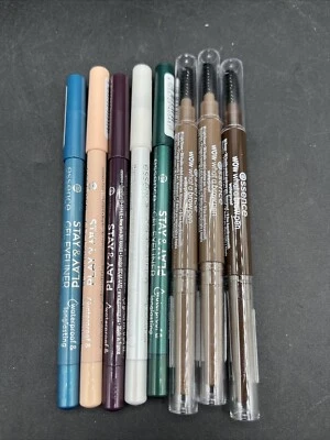 Essence Make Up Lot Of 8 brow & Eyeliner gel Pens  New - Image 1 of 4