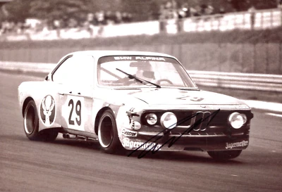 Niki Lauda & H.P Joisten Alpina Jägermeister BMW 3,3  24h Nürburgring 1974 - Bild 1 von 2