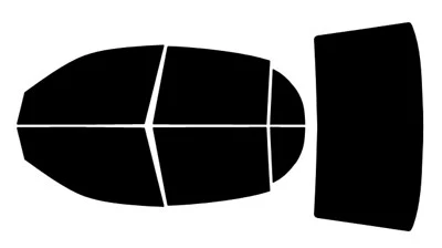 Precut Ceramic Car Window Tint Film Kit For Buick Park Avenue Sedan 1997-2006 - Image 1 of 4