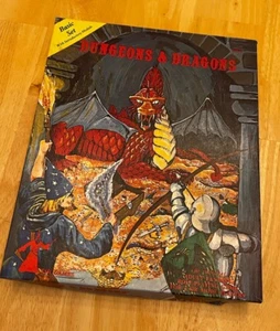 Dungeons & Dragons Basic Set 1001 TSR 1980 D&D B2 module 4 Dice Complete Mint - Picture 1 of 15
