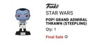 SDCC Star Wars - Grand Admiral Thrawn *Steepling* (2024 SHARED EXCLUSIVE)