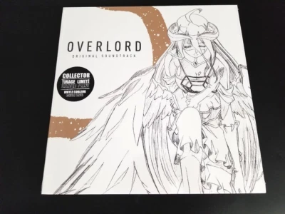 Overlord Anime Gold Vinyl LP OST Soundtrack Limited Edition - Image 1 of 3