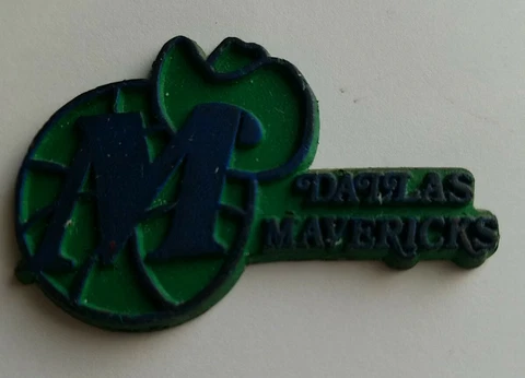 DALLAS MAVERICKS NBA Vintage Standings Board Basketball Rubber Fridge Magnets Cover