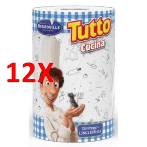 12 X Tutto Cucina 1 Rotolo 150 Strappi Ratatouille - Imagen 1 de 1
