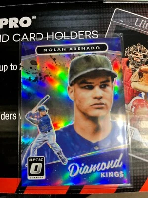 2017 Panini Donruss Optic Diamond Kings Holo Prizm Nolan Arenado #9 V856 - Image 1 of 2