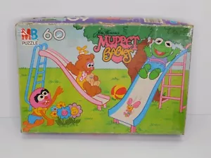 Jim Henson's Muppet Babies 60 Piece Puzzle COMPLETE 1987 Milton Bradley 4477-5 - Picture 1 of 13
