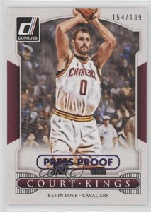 2014-15 Panini Donruss Court Kings Press Proof Purple /199 Kevin Love #26