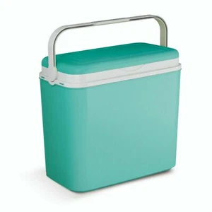 36 litros extra grande turquesa nevera caja picnic almuerzo playa camping 3 bolsas de hielo - Imagen 1 de 4