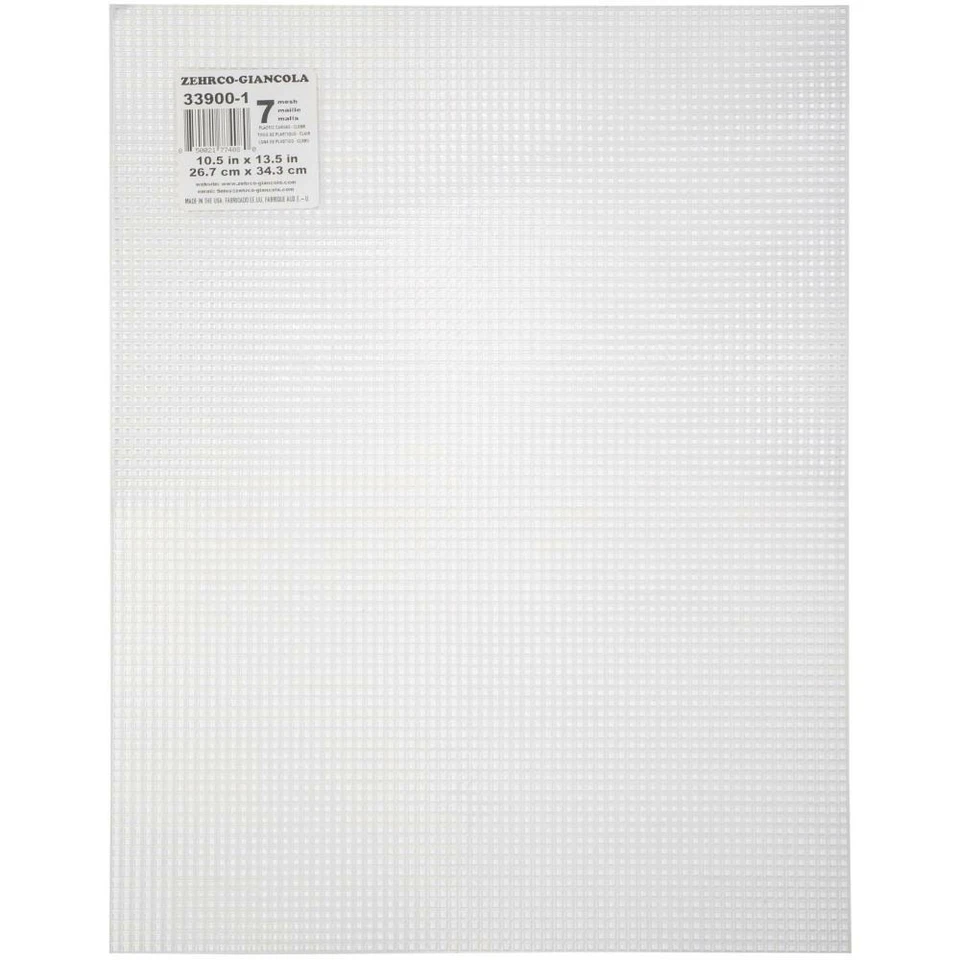 10.5 X 13.5 Darice, Giancola PLASTIC CANVAS 18 Colors 7 Mesh YOU PICK COLORS - Image 1 of 1