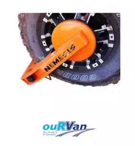 FullStop™ Nemesis V3 FPC300 Wheel Immobilizer Off Road Clamp Caravan RV 45006064 - Picture 1 of 2