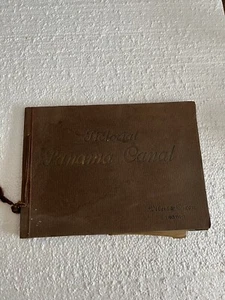 Vibert and Dixon SOUVENIR ALBUM OF THE PANAMA CANAL ZONE  Antique Copy 12 Pics - Picture 1 of 8