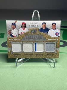 2009 Upper Deck Ballpark Collection Stat Kings Eight Swatch Ramirez/Guerrer /200