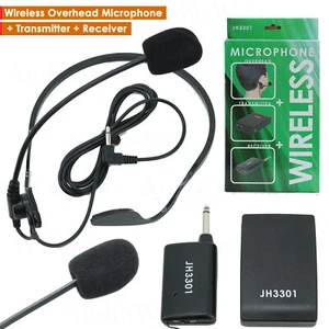 EMB JH3301 Uni-Directional Wireless Overhead Microphone + Transmitter + Receiver - Picture 1 of 5