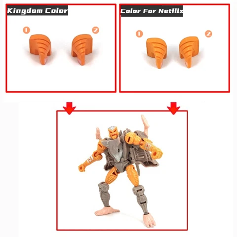 Upgrade Kit Thigh Replenish Fill Parts For War Cybertron Kingdom/Netfll Rattrap Cover