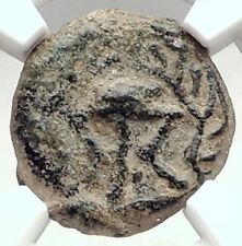 HEROD I the GREAT Jewish King Ancient Biblical Jerusalem Coin TRIPOD NGC i72945