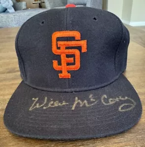 Willie McCovey Autographed San Francisco Giants Baseball Cap With JSA COA - Picture 1 of 4