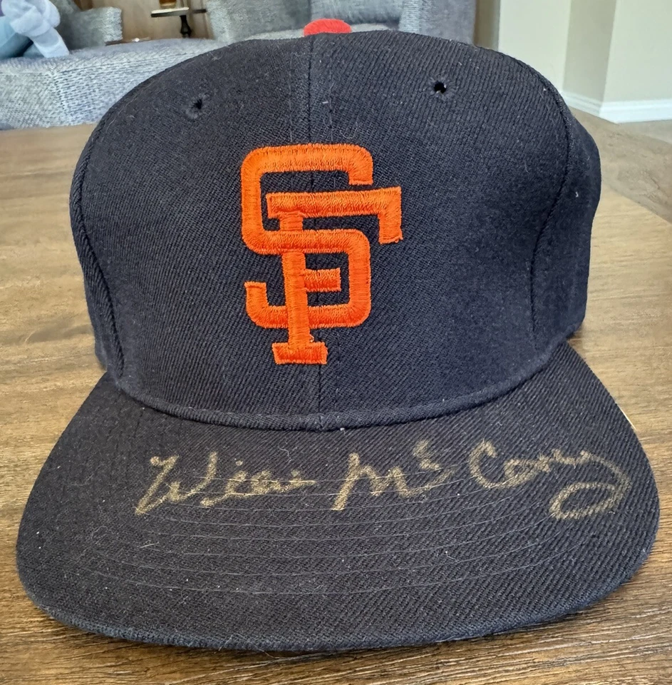 Willie McCovey Autographed San Francisco Giants Baseball Cap With JSA COA - Image 1 of 4