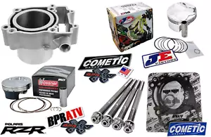 Best RZR Sportsman 570 Big Bore Kit 104mm Cylinder +5mm Piston Top End Assembly - Picture 1 of 24