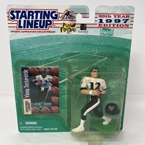 Starting Lineup Vinny Testaverde 2000 Kenner Hasbro Figure NFL New York Jets NUOVO - Foto 1 di 16