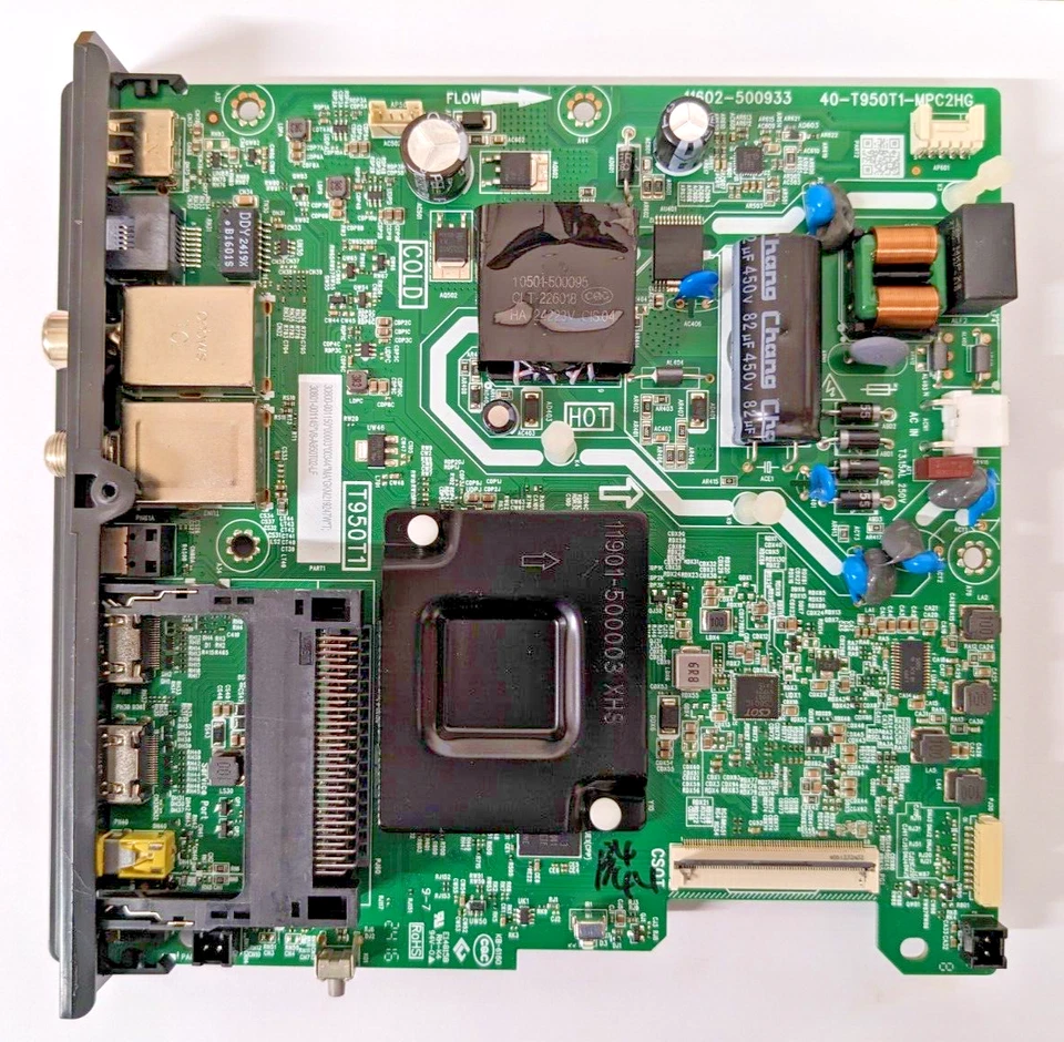 TCL 32SF540K 32SF540KX7  IRE SMART TV MAIN BOARD 40-T950T1-MPC2HG 11602-500933 - Image 1 of 1