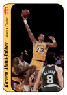 1986-87 Fleer Basketball Kareem Abdul-Jabbar #1 Sticker L.A. Lakers