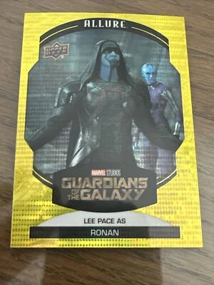 2022 UD Marvel Allure Ronan Yellow Taxi Lee Pace #34 - Image 1 of 2