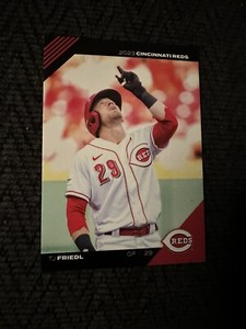 2023 Kahns Baseball Trading Card Cincinnati Reds Team Issued TJ Friedl