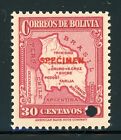 BOLIVIA MNH Regular Post MAP Issue of 1935 ABNCo SPECIMEN: Scott #228 30c $$$