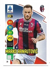 No.31 Marko Arnautovic Bologna Card - Adrenalyn XL Footballers 2021 22