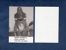 BOBBY RANDALL, Albuquerque Dukes|1975 Broder Pacific Coast League PCL All Stars