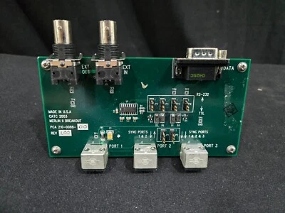 Unbranded CATC 2003 : PCA 210-0088-00 3Ports Merlin II Breakout Board — 第 1/4 张图片