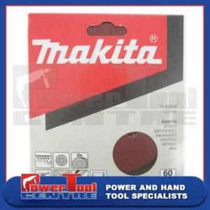 Makita P-43549 Sanding Disc 125mm 60 Grit Pack Of 10 Discs For BO5031 Sander - Picture 1 of 1