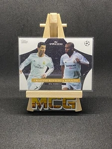 2024 Topps Simplicidad Cristiano Ronaldo & Ronaldo Base Real Madrid FC Legend - Picture 1 of 2