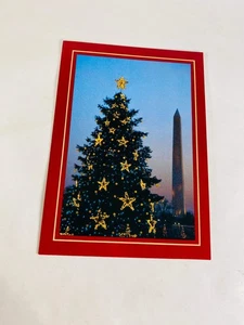 1984 UNUSED Republican Presidential Christmas Card Vintage memorabilia to Ronald - Bild 1 von 4