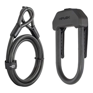 Hiplok DX Plus U-Lock and Cable Lock, Black - Picture 1 of 1