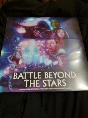 JAMES HORNER Battle Beyond the Stars 2-LP Colored Vinyl Album Shout NEW LP - Image 1 of 2
