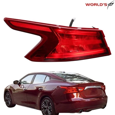 Conjunto de luz trasera exterior izquierda apta para Nissan Máxima 2016-2018 conductor lámpara de freno Foto 1 de 4