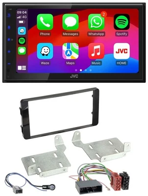 JVC Bluetooth 2DIN MP3 DAB USB Autoradio für Mitsubishi ASX (ab 2015) - Bild 1 von 4