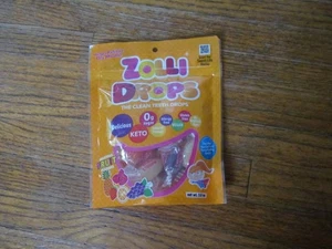 Zolli Drops Fruit Vegan 3Oz - Delectable Assorted Fruit Flavors, Dental-Friendly - Picture 1 of 4