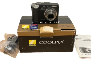 Nikon Coolpix P50 fotocamera digitale 8,1 MP 3,6x zoom ottico nero - Foto 1 di 24