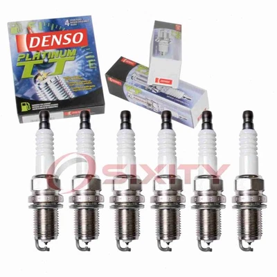 Velas de ignição Denso Platinum TT de 6 peças para 2002-2005 Land Rover Freelander 2,5L novas na caixa - Imagem 1 de 4