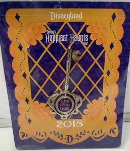 Disneyland 2018 Happiest Haunts Tour Key Pin Neu Karte Selten Sealed - Bild 1 von 3