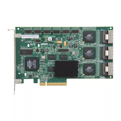 LSI 9650SE-24M8 Zero Memory FH PCIe x8 3G 3xSAS50P SATA Controller - Immagine 1 di 4