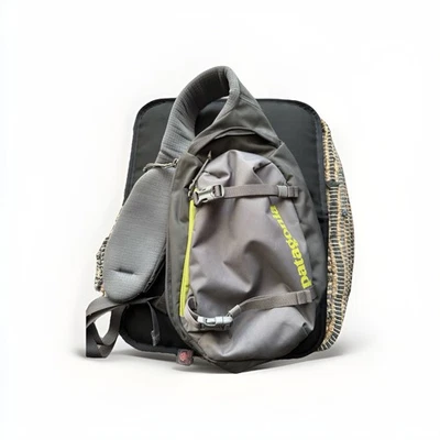 Patagonia Atom слинга 8L рюкзак через плечо сумка серый/зеленый - Изображение 1 из 4