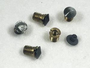 PARKER 51 Fountain Pen Parts ~ Small Silver Jewel & Bushing ~ Pencil or 61 - Picture 1 of 2