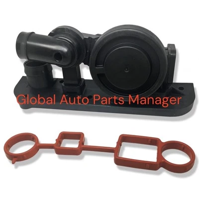 PCV Crankcase Vent Valve 06F129101P for Audi A3 A4 Quattro 2.0L 2006 2007 2008, - Image 1 of 4