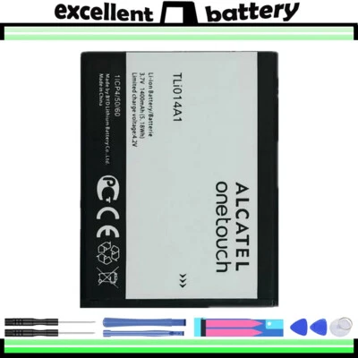 TLi014A1 Battery for Alcatel One Touch Evolve 5020 5020T 5020D OT5020 MPOP - Image 1 of 4